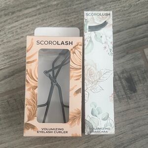 2 piece NIB Scorolash Eyelash curler & Scorolush mascara bundle